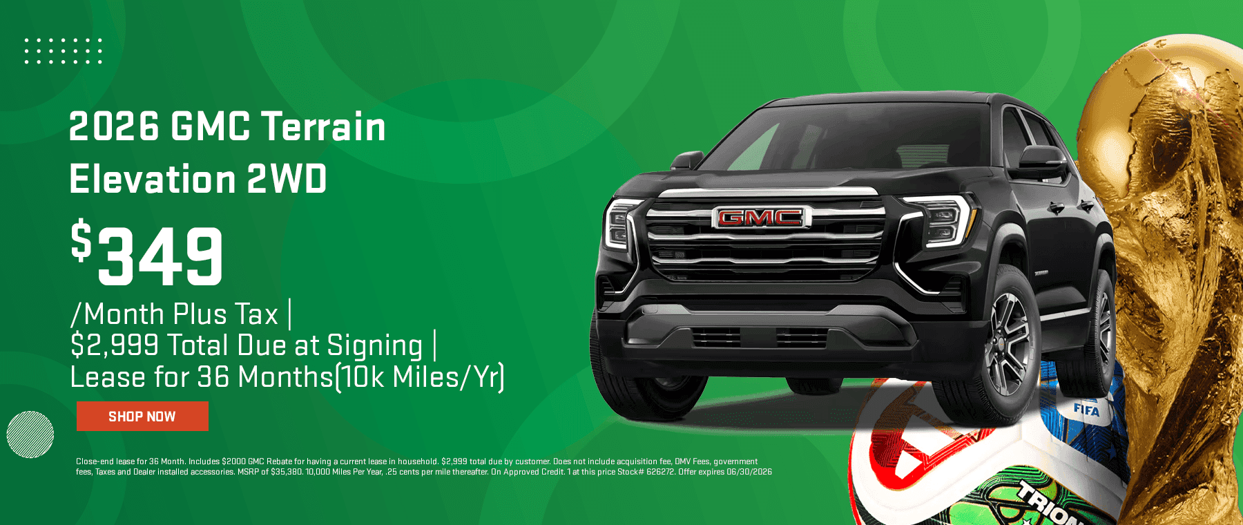 2026 GMC Terrain Elevation 2WD