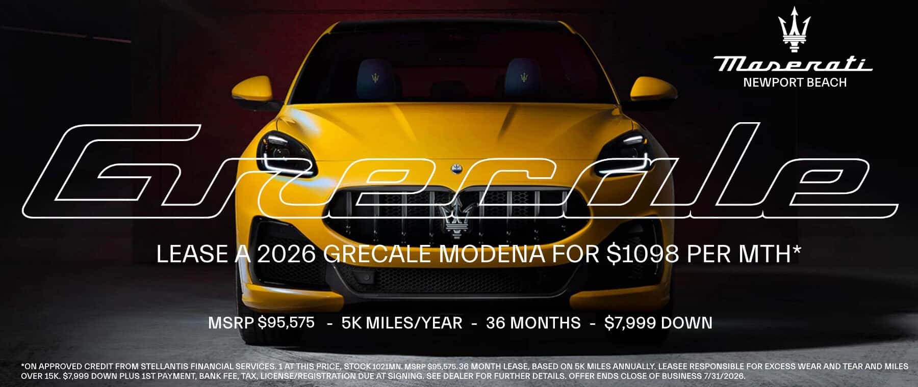 Grecale lease