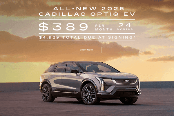 All-new 2025 Cadillac Optiq EV 