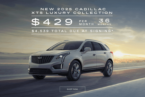 New 2025 Cadillac XT5 Luxury Collection 