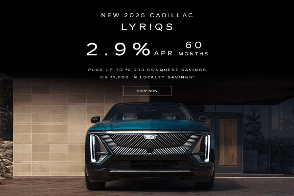 New 2025 Cadillac Lyriqs 
