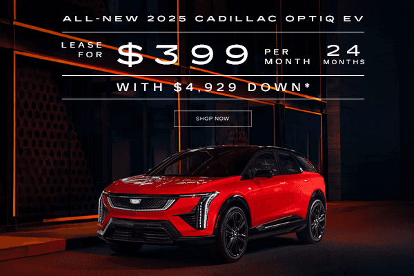 All-new 2025 Cadillac Optiq EV 