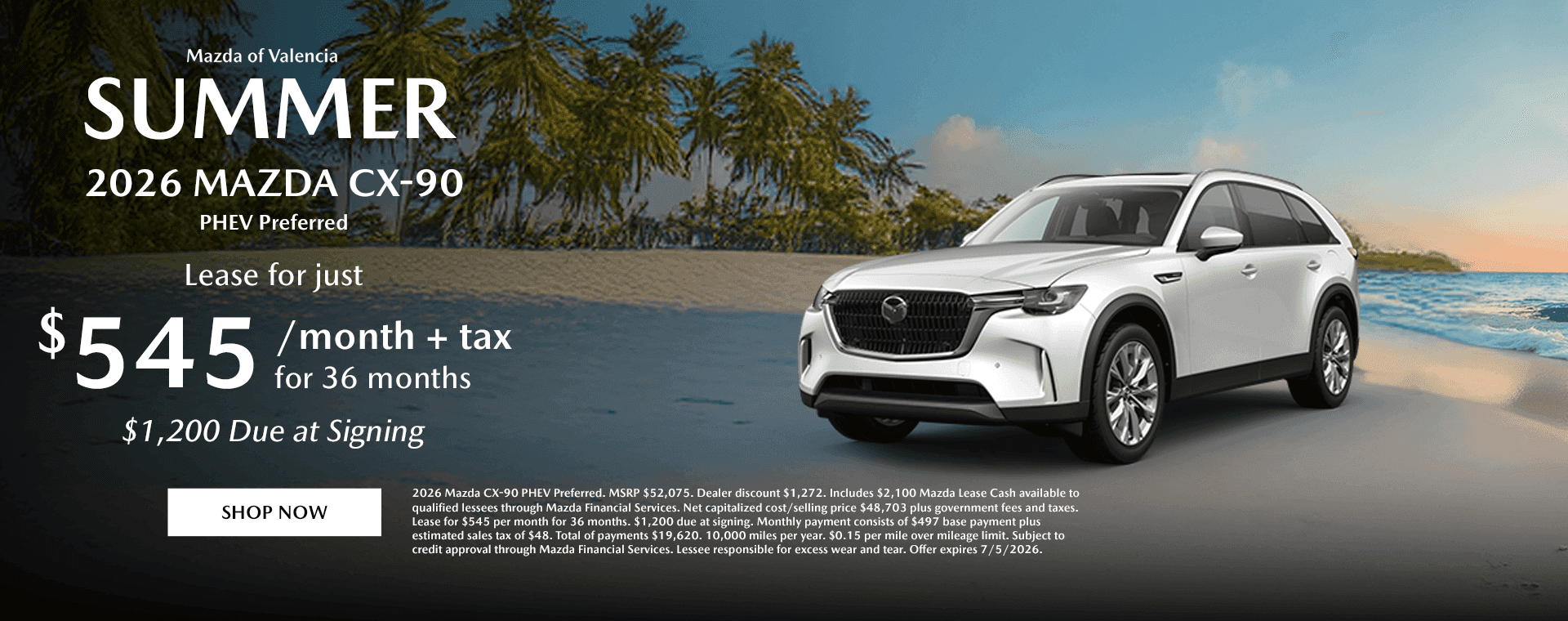 2026 Mazda CX-90 PHEV Preferred