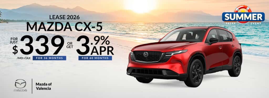 LEASE 2026 MAZDA CX-5 2.5 S SELECT 