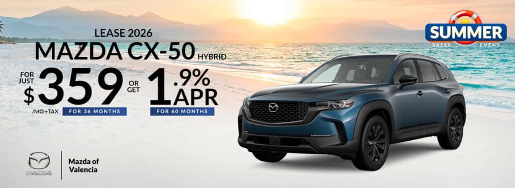LEASE 2026 MAZDA CX-50 PREFERRED HYBRID