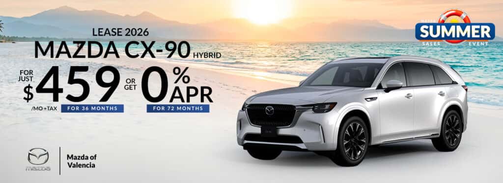 LEASE 2026 MAZDA CX-90 PREFERRED HYBRID