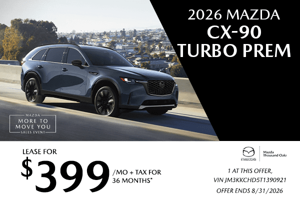 Lease Offers | 2026 Mazda CX-90 