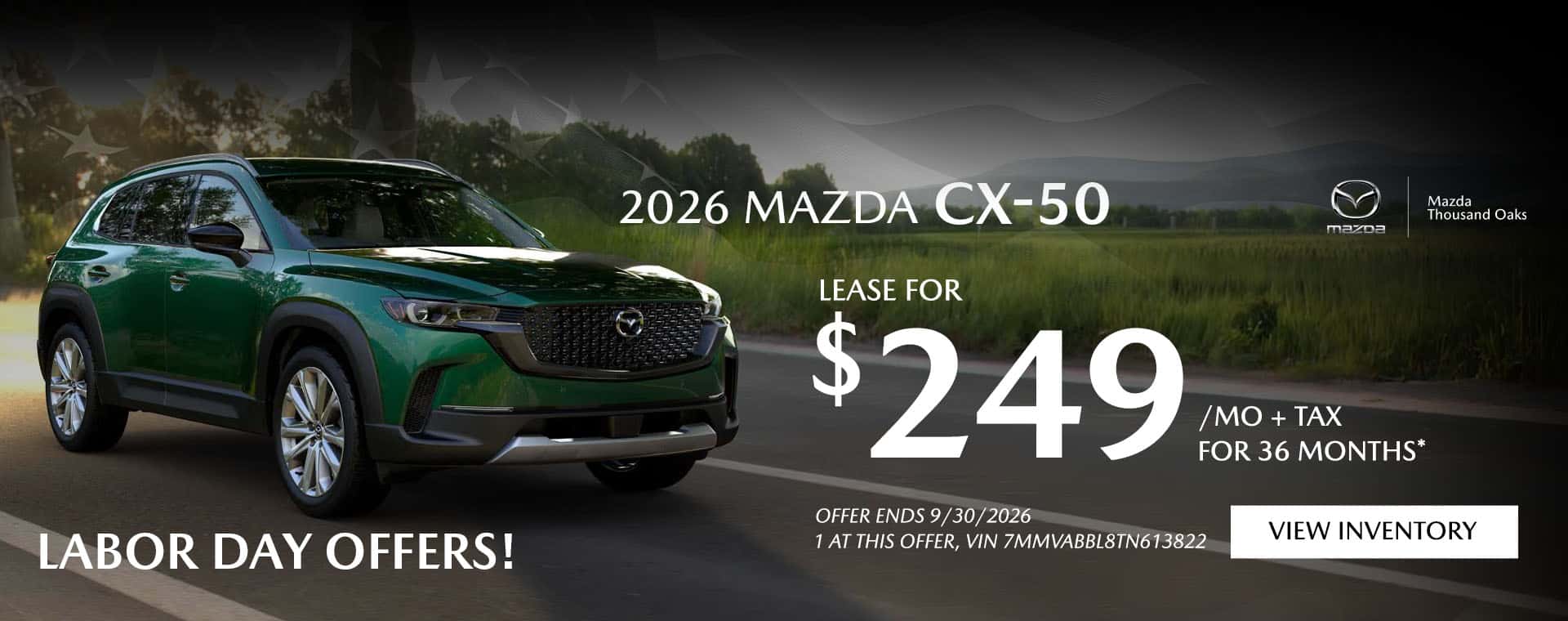 2026 MAZDA CX 50