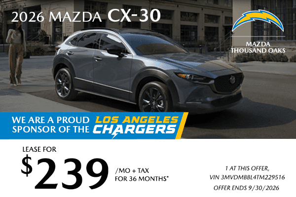 Lease Offers | 2026 Mazda CX-30