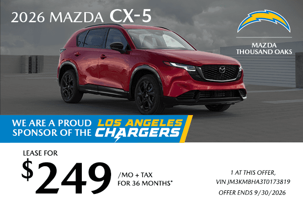 Lease Offers | 2026 Mazda CX-5