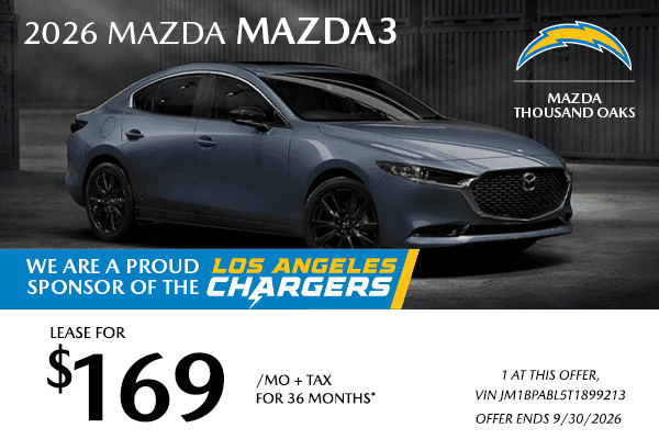 Lease Offers | 2026 Mazda Mazda3 Sedan