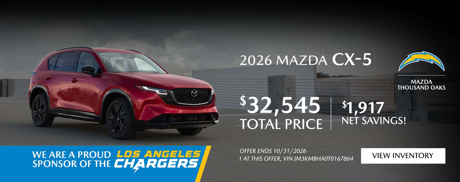 2026 Mazda CX-5 2.5 S Select AWD October