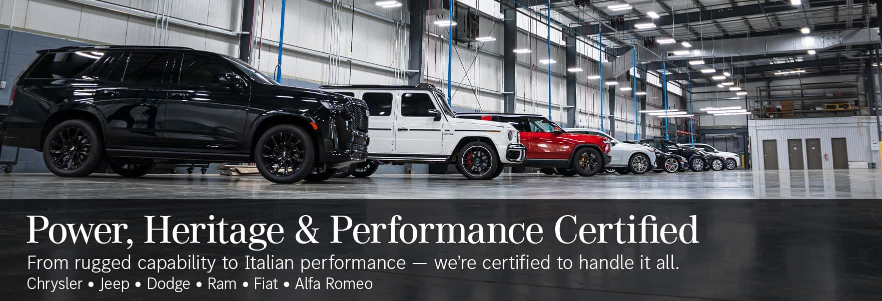 Power, Heritage & Performance Certified