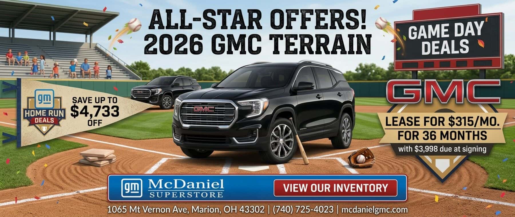 June 26 Terrain Deal