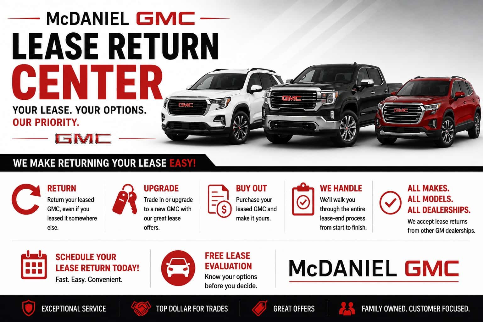 gmc lease