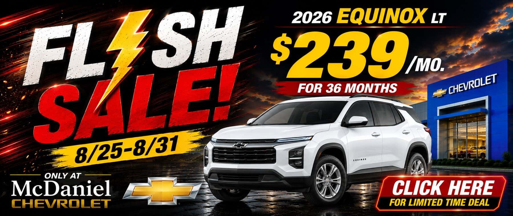 equinox flash sale