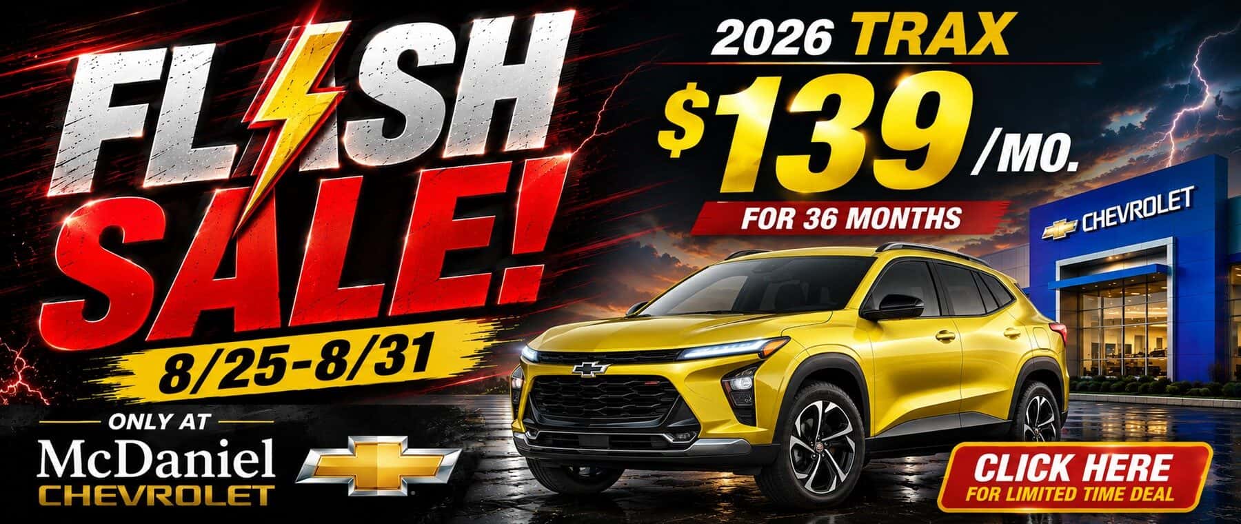 trax flash sale
