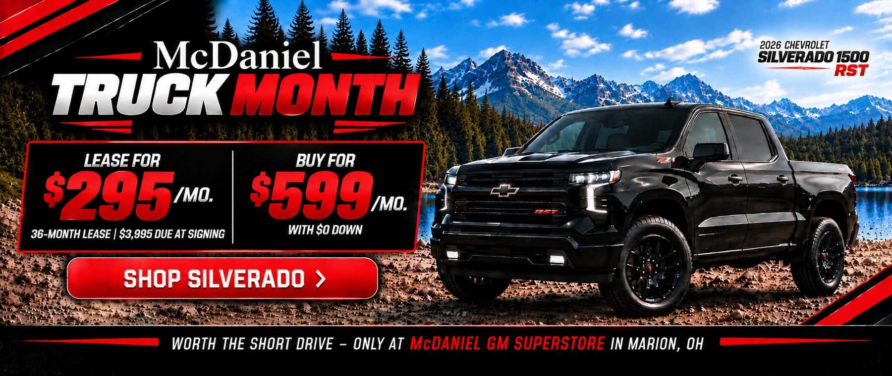 SILVERADO LEASE DEALS MARION, OH