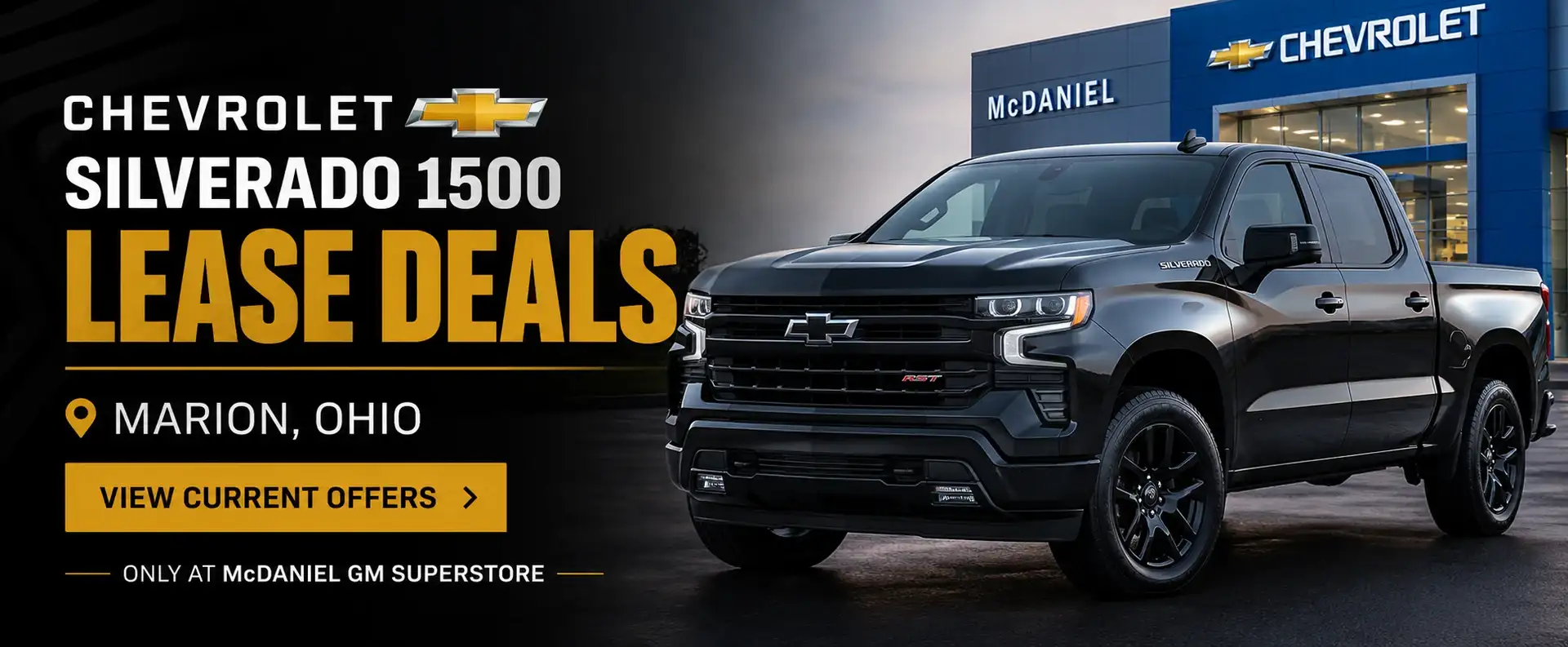 Chevrolet Silverado 1500 lease deals in Marion Ohio