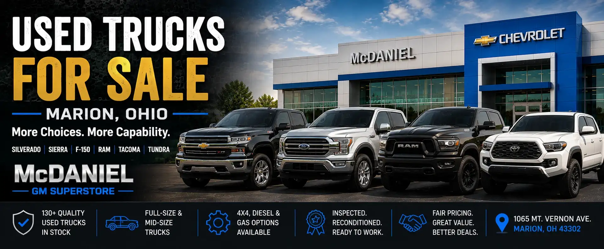Used trucks marion