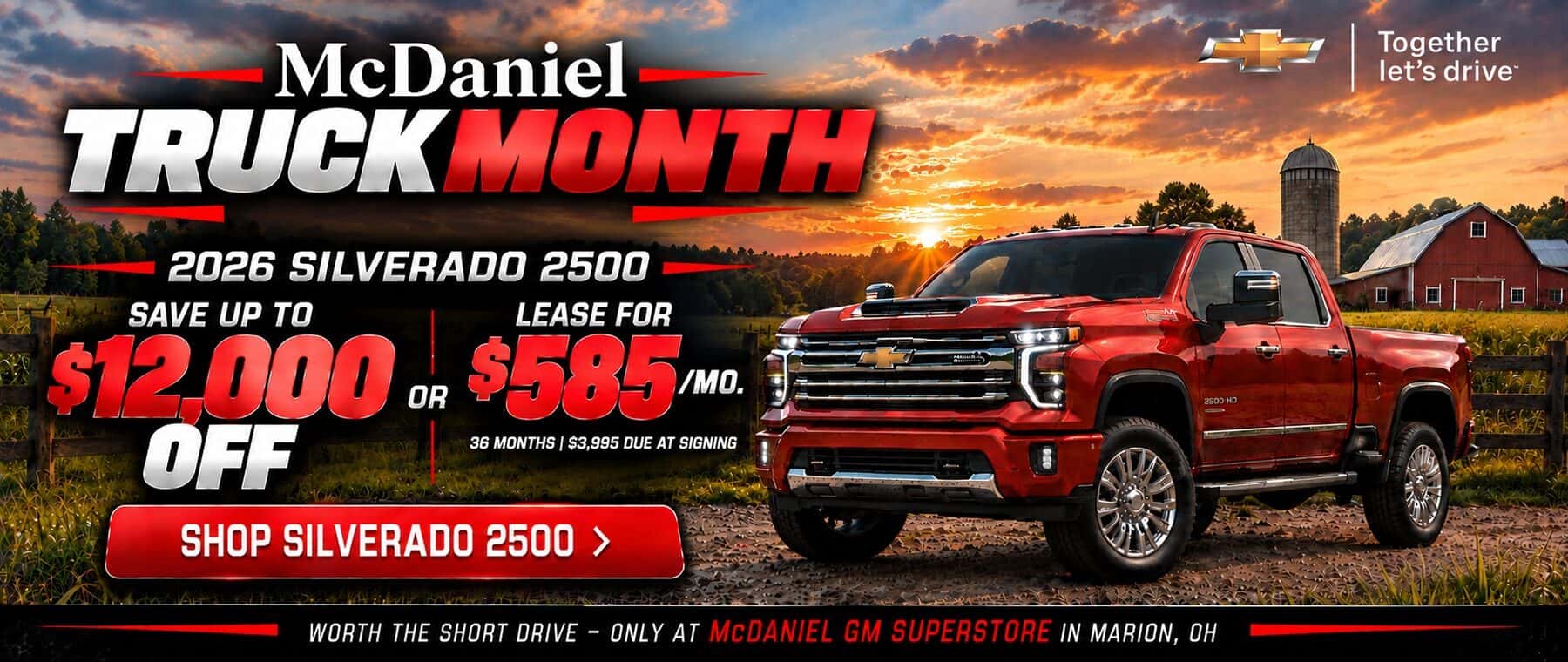 SILVERADO 2500 DEAL IN MARION OHIO