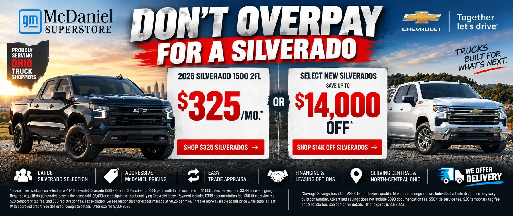 silverado deals