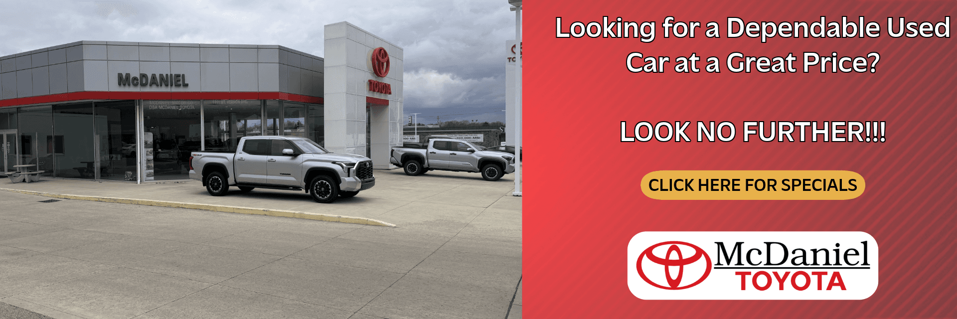 Used Car Specials