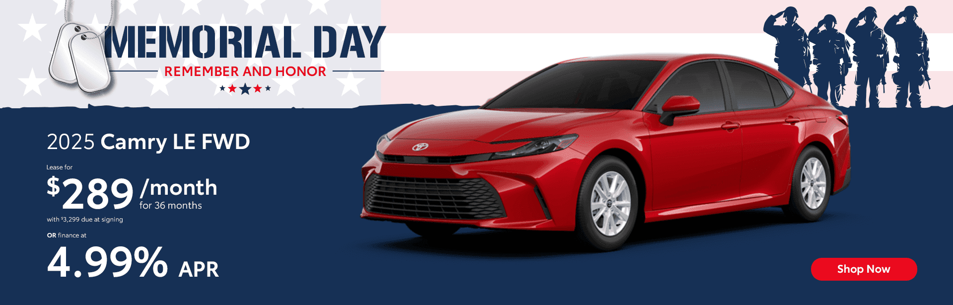 : 2025 Toyota Camry LE FWD
