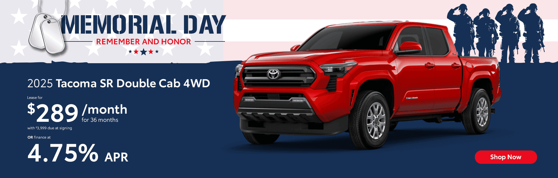 2025 Toyota Tacoma SR Double Cab 4WD