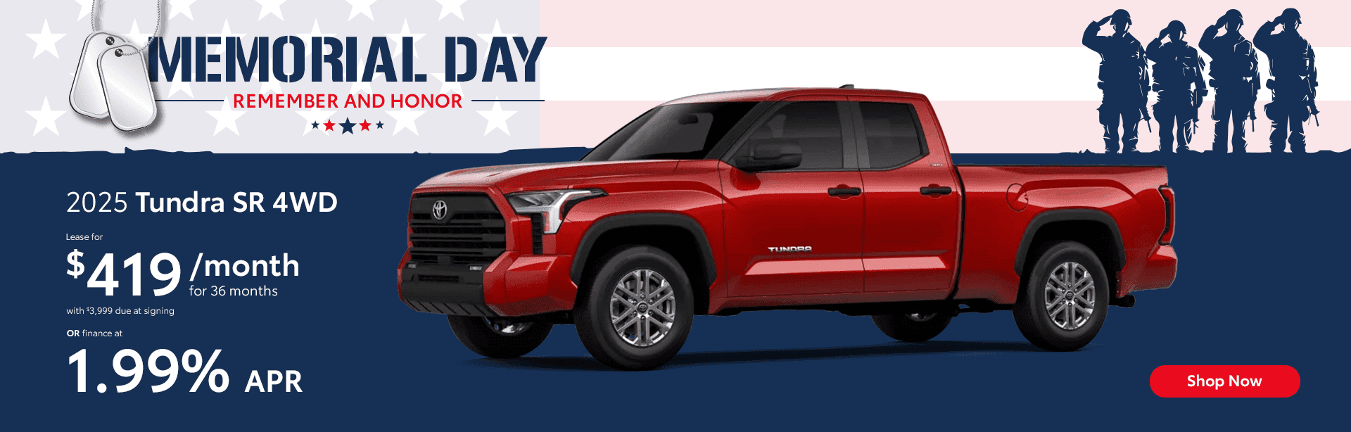 2025 Tundra SR 4WD