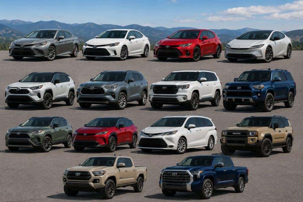 TOYOTA MODELS