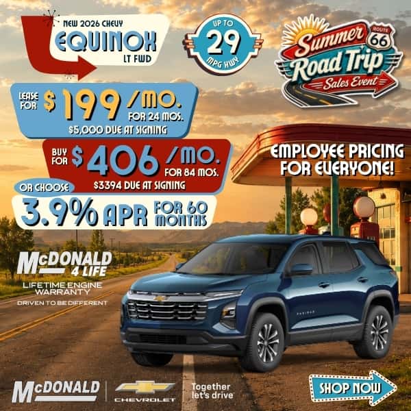 New 2026 Equinox LT