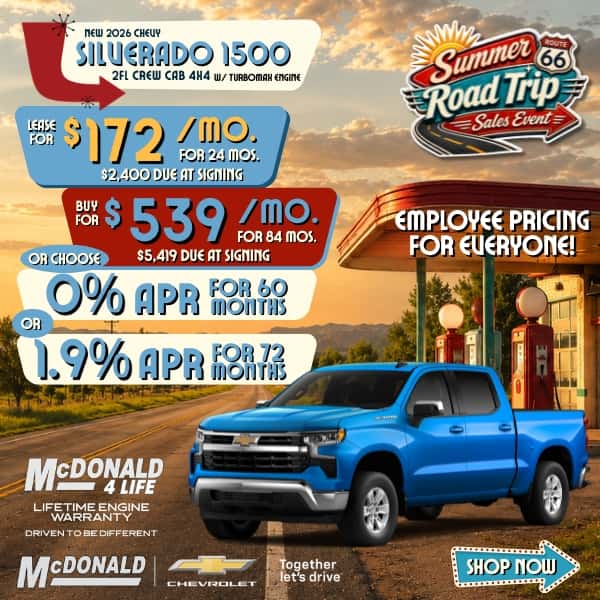 New 2026 Silverado 1500 2FL