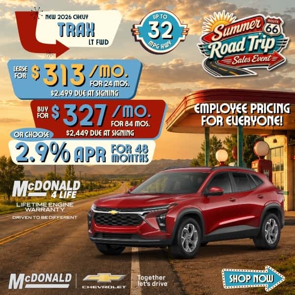 New 2026 Trax LT