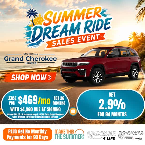 New 2026 Jeep Grand Cherokee Limited