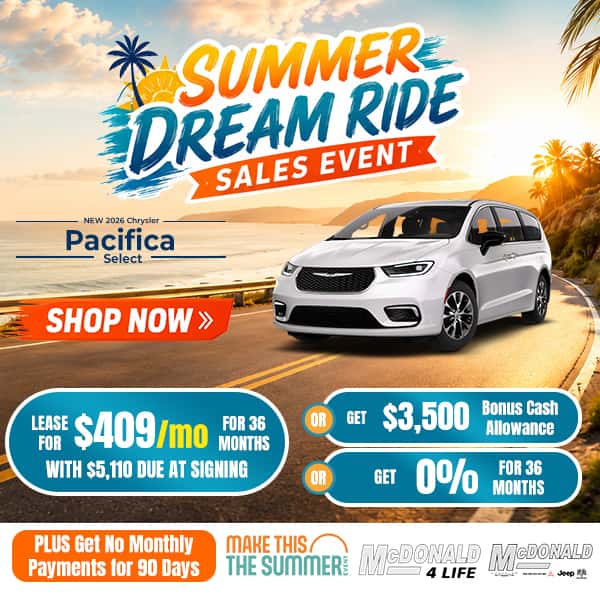 New 2026 Chrysler Pacifica Select