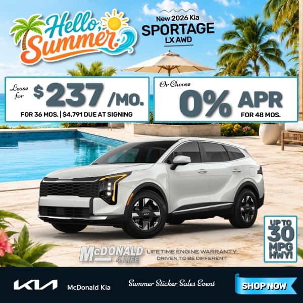 New 2026 Kia Sportage