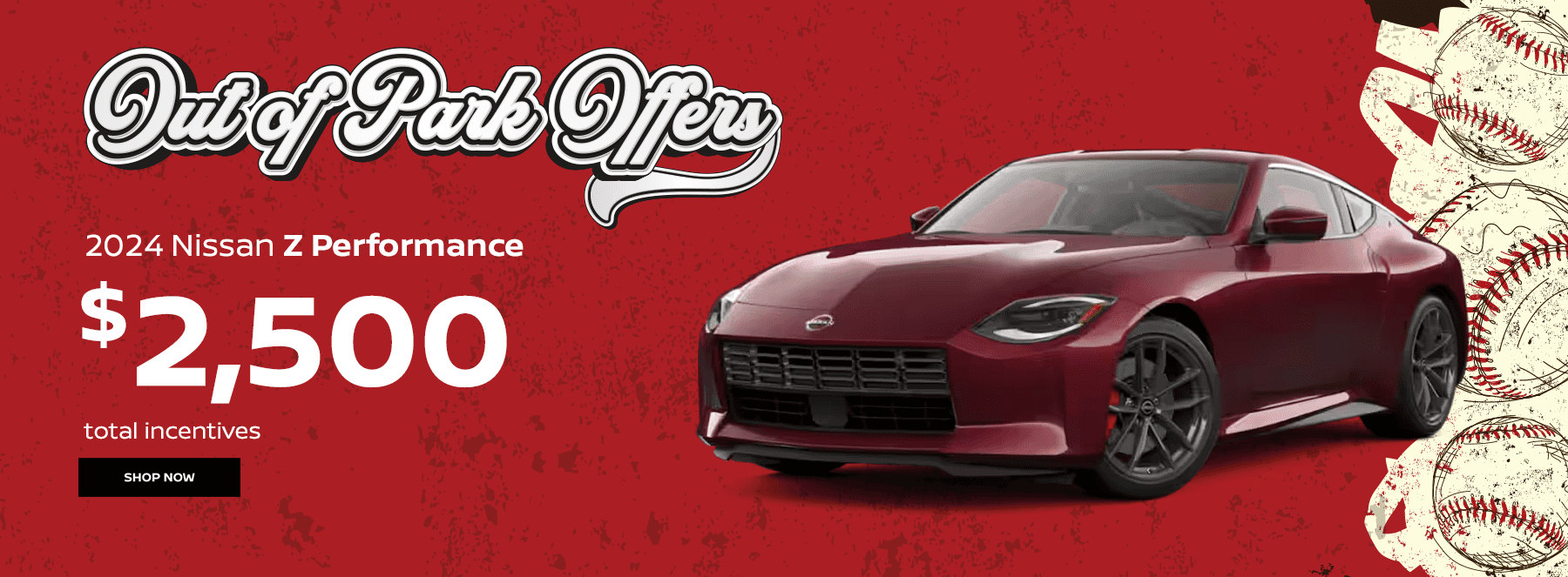2024 Nissan Z Performance $2,500 total incentives