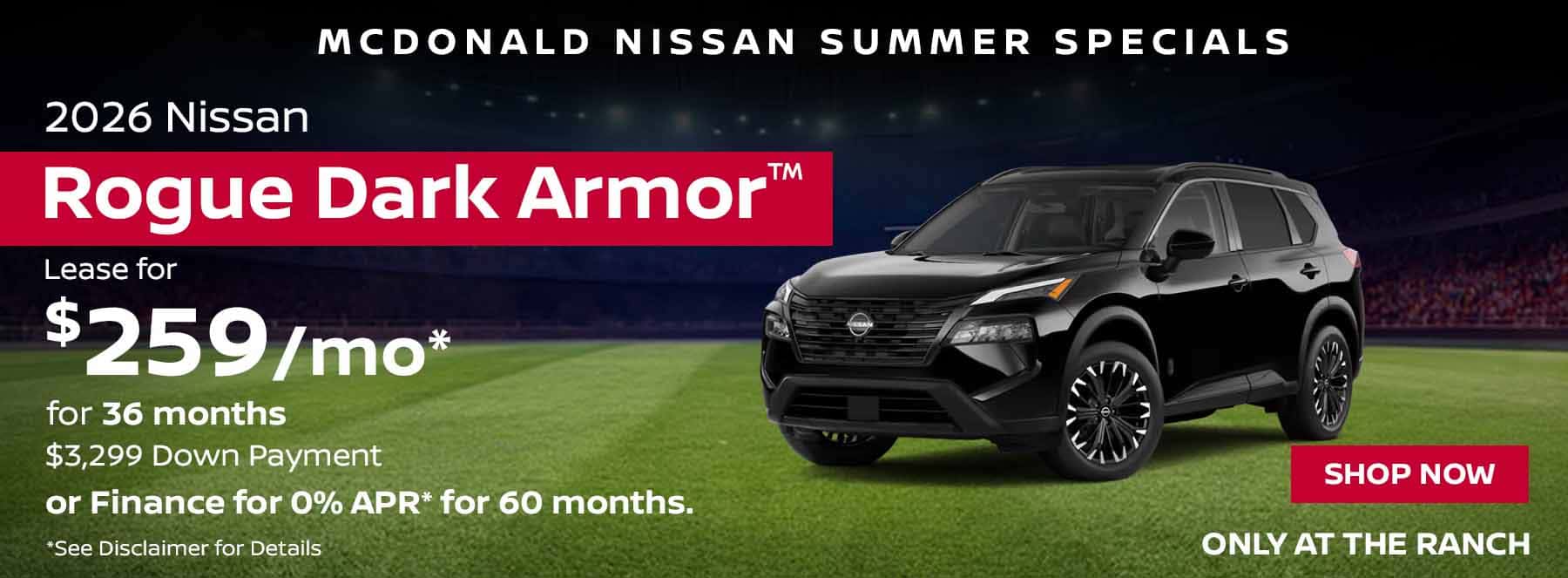 Nissan Rogue Dark Armor