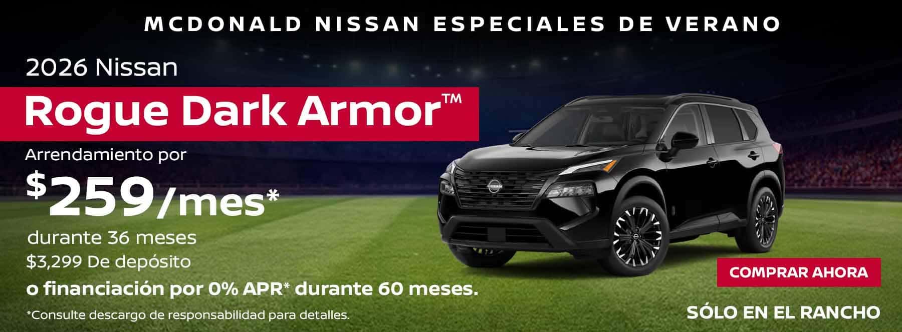 Nissan Rogue Dark Armor