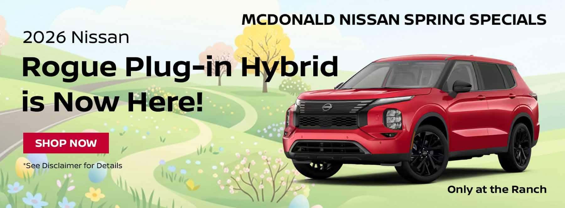 Nissan Rogue Plug in Hybrid
