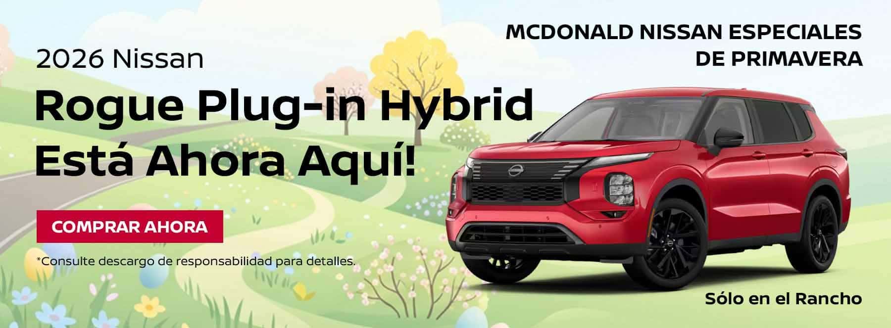 Nissan Rogue Plug in Hybrid