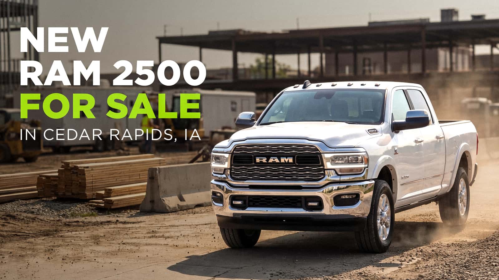 Ram 200 in construction zone