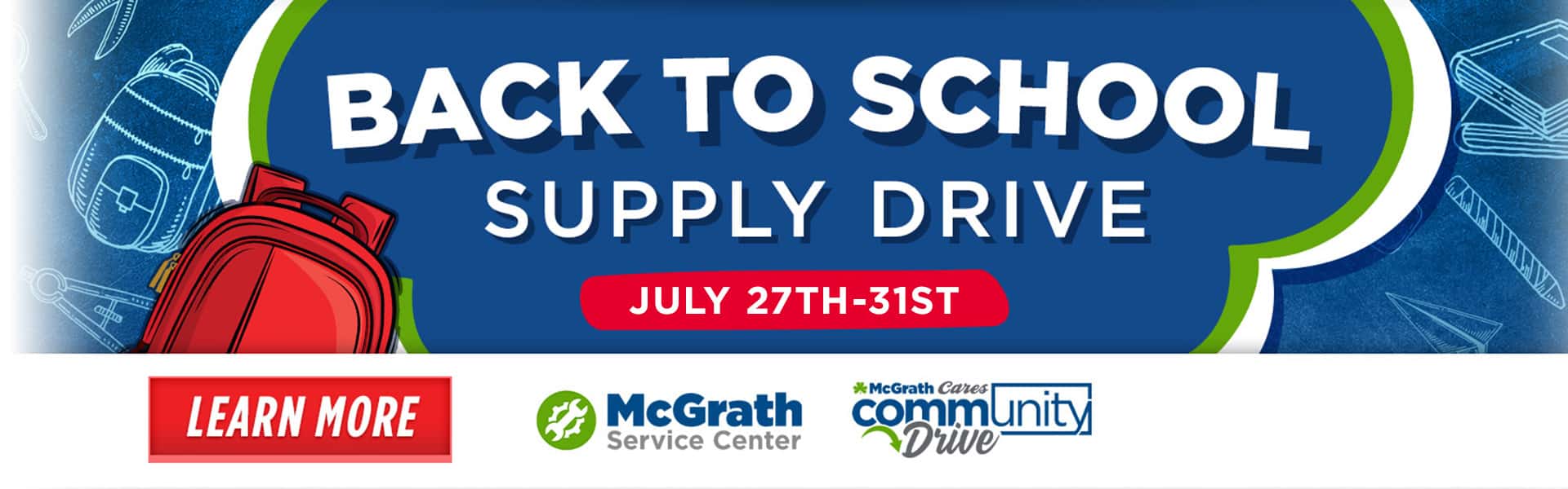Back to School Suppy Drive