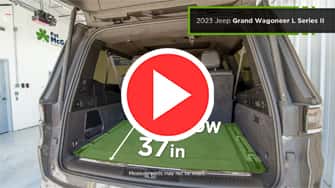 2023 Jeep Grand Wagoneer L Series II Cargo Space Measurements