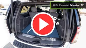 2024 Chevy Suburban Z71 Cargo Space Measurements