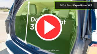 Ford Expedition XLT Cargo Space Measurements