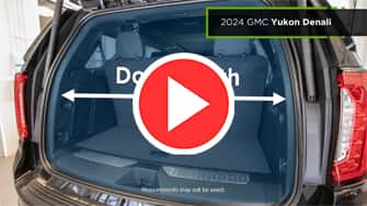 2024 GMC Yukon Denali Cargo Space Measurements