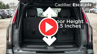 Cadillac Escalade Cargo Space Measurements