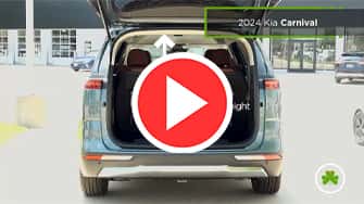 Kia Carnival Cargo Space Measurements